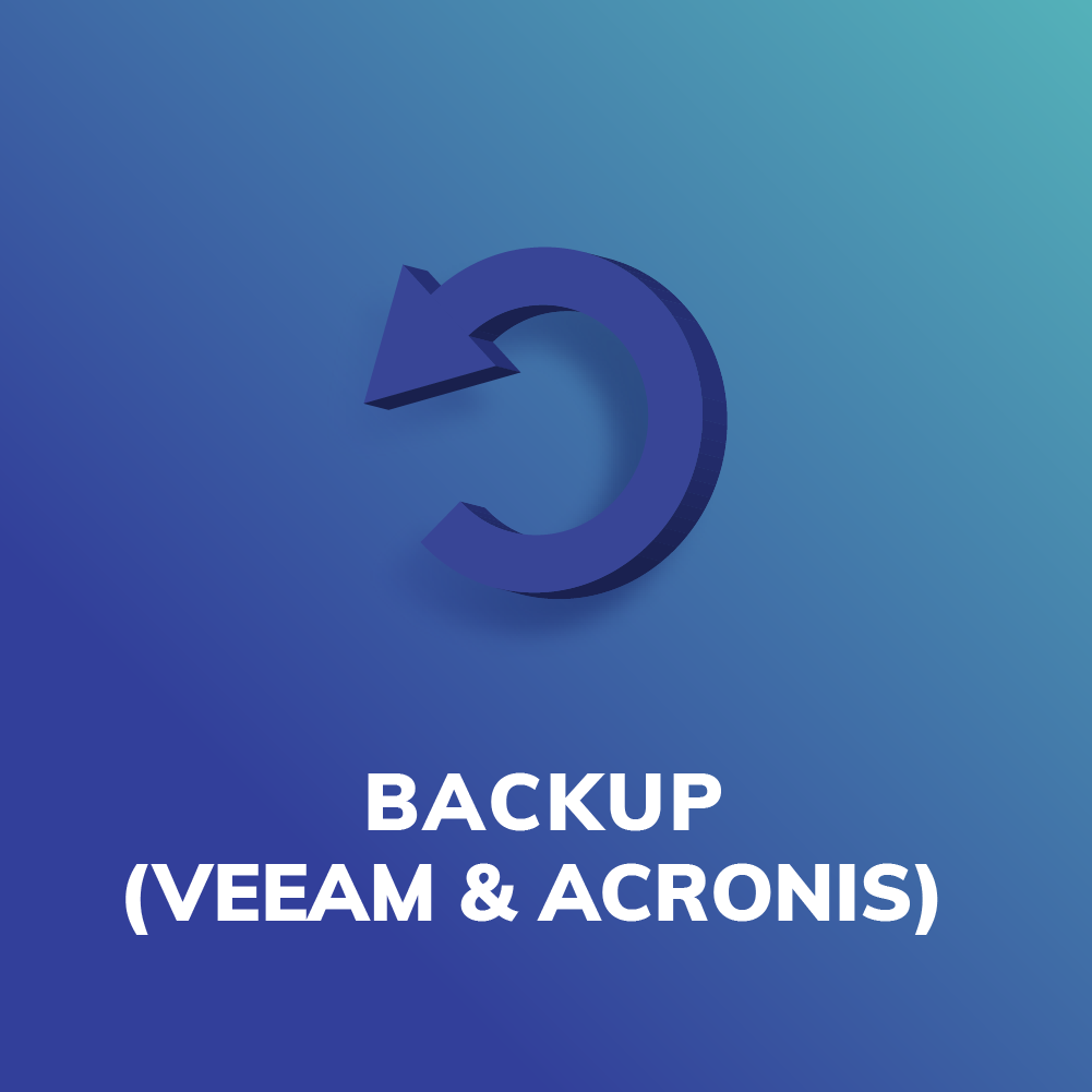 Backup dati veeam & acronis