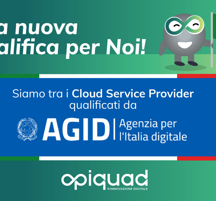 Opiquad è tra i cloud provider di AgID