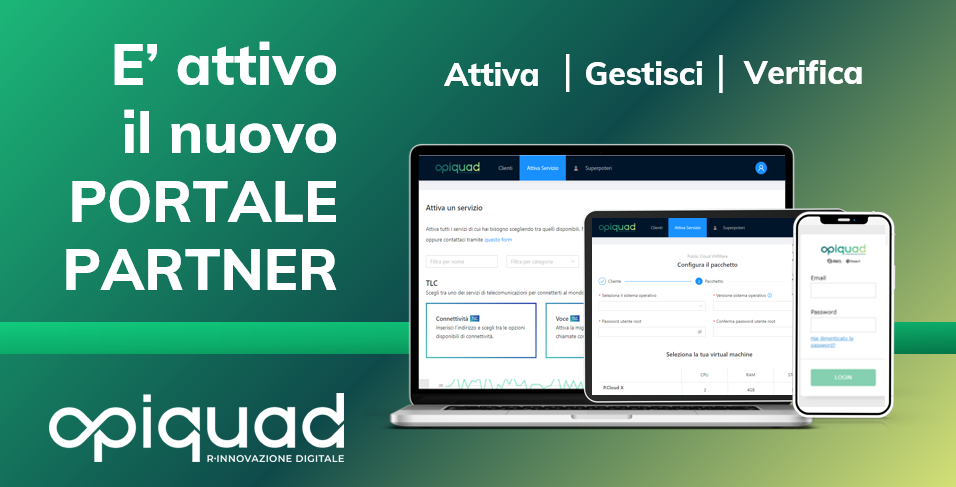 Diventa partner - Opiquad