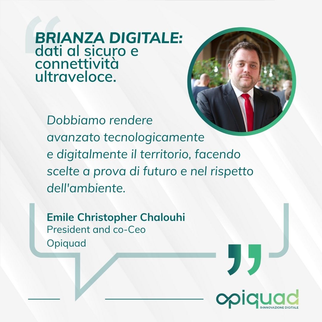 Opiquad Brianza Digitale - Emile Chalouhi