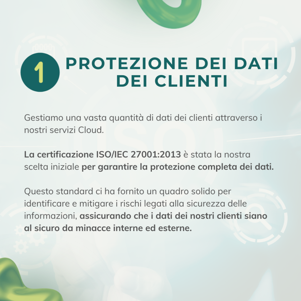 Certificazioni iso 27001 2017 2018