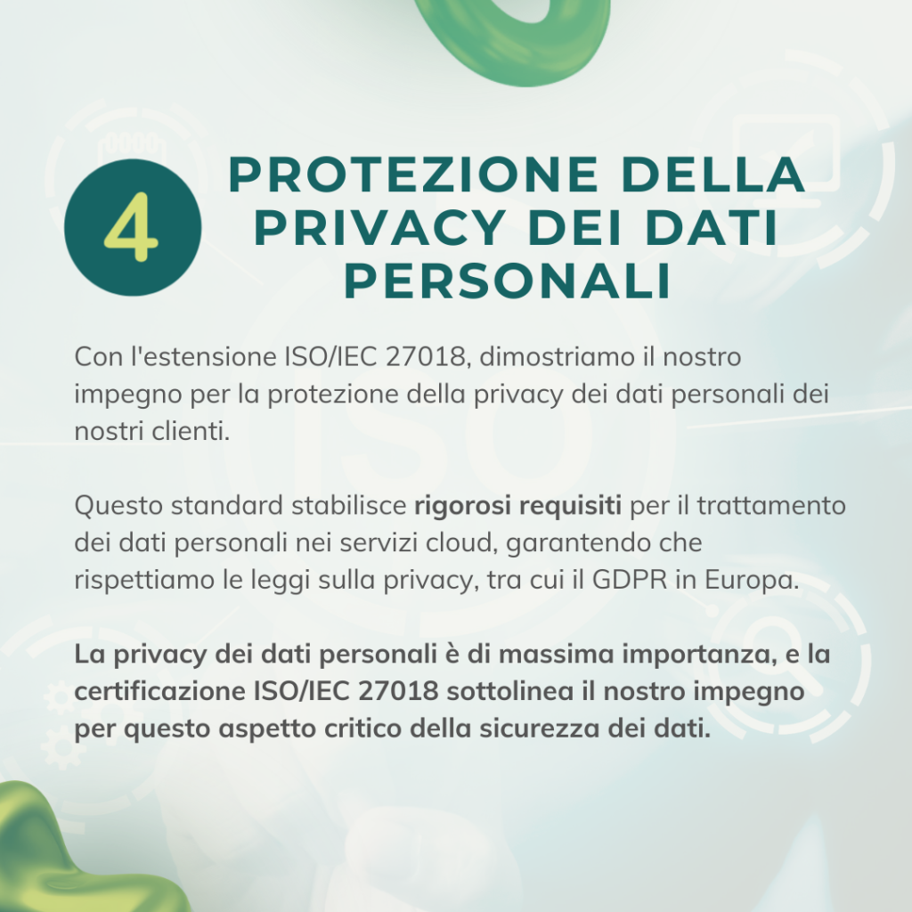 Certificazioni iso 27001 2017 2018